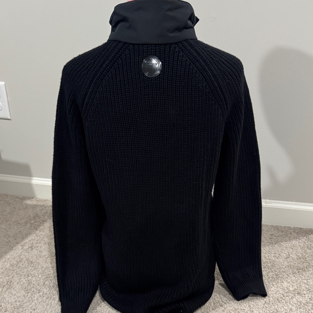 Talbots Black Quilted Jacket - image 3